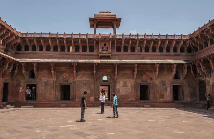 33 - India - Agra - fuerte de Agra - Jahangiri Mahal